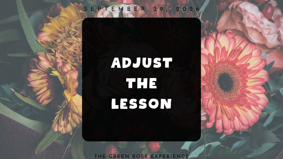 Adjust the Lesson