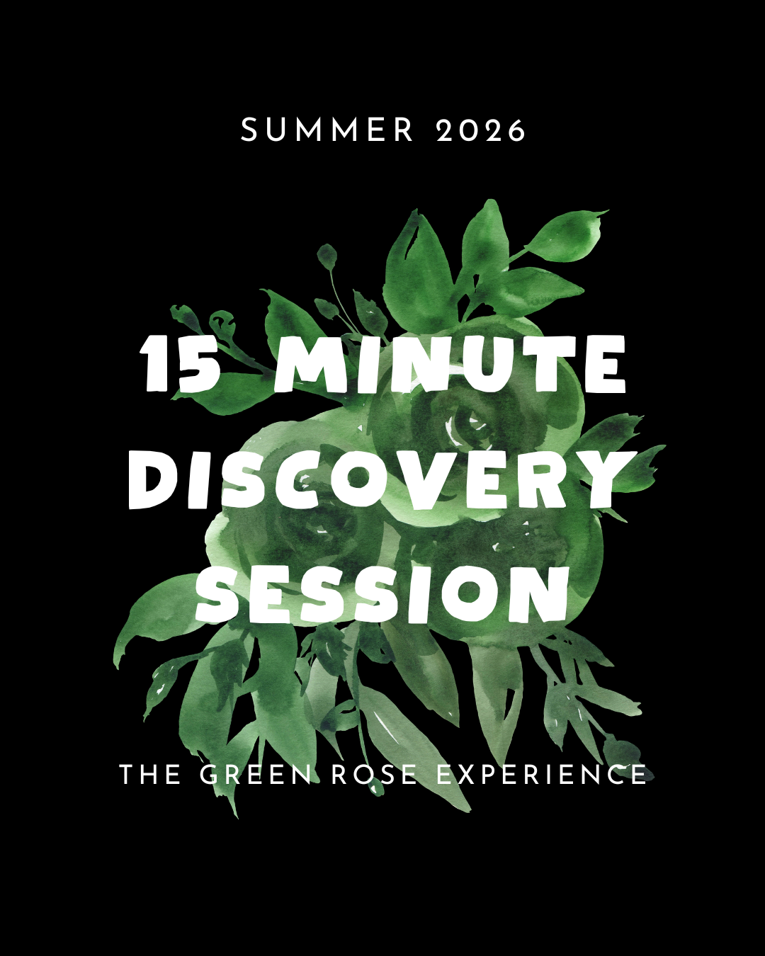 15 Minute Discovery Session — Free