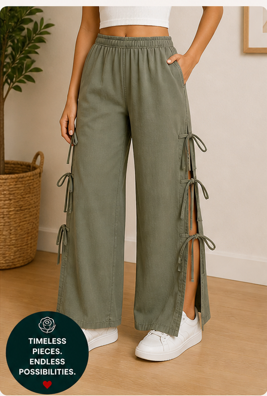 Love Trends Army Green Pants