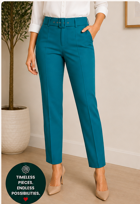 New York & Company Belted Pants – SZ 14