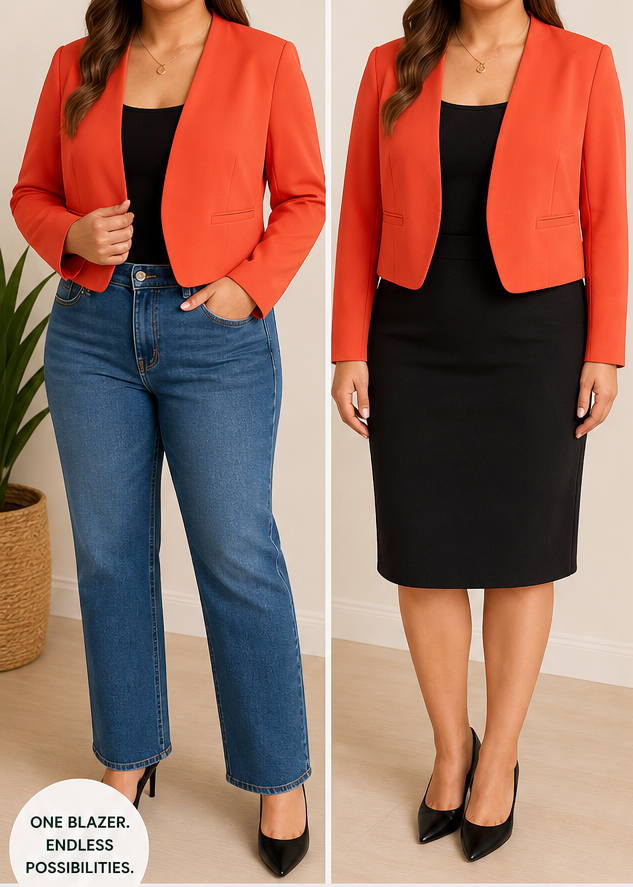 Worthington Cropped Blazer – Size XL