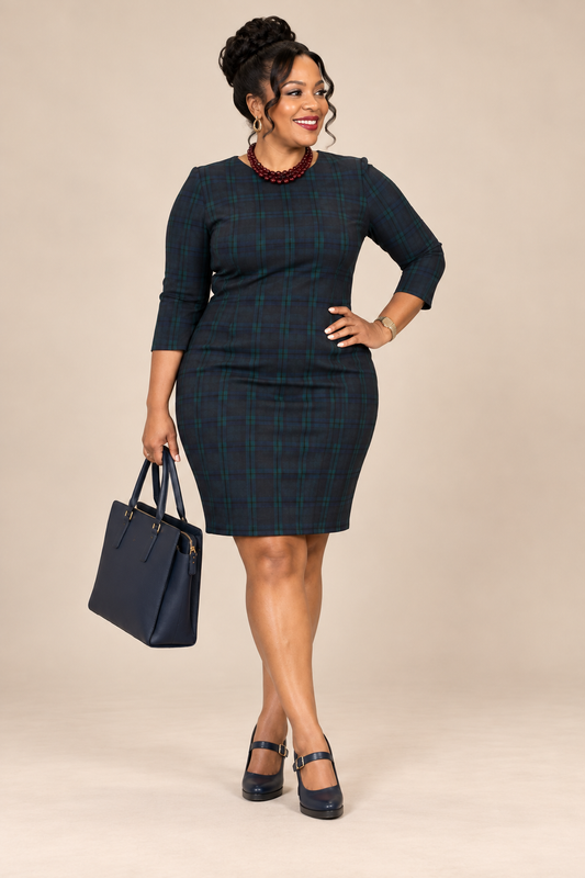 Gap Plaid Sheath Dress
