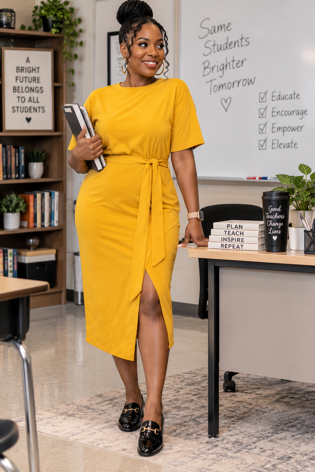 Fashion Nova "Please Hold" Midi Dress – NWT